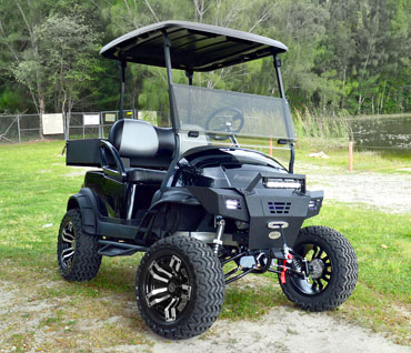 All Terrain Utility Golf Cart at Key Largo Golf Carts
